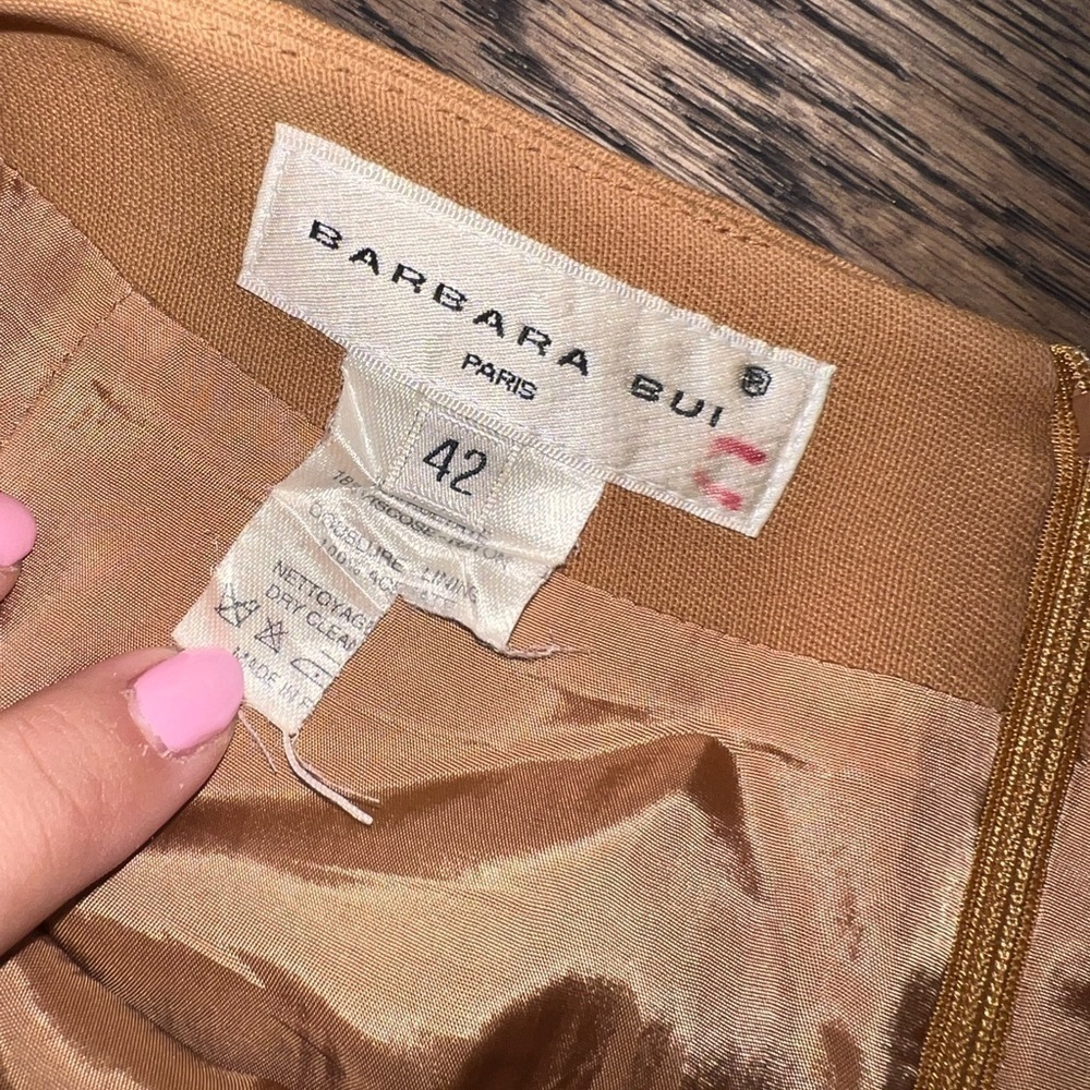 Barbara Bui Paris skirt size 42 luxury designer sale - Picture 2 of 2